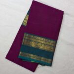 Semi Kanchi Cotton Saree